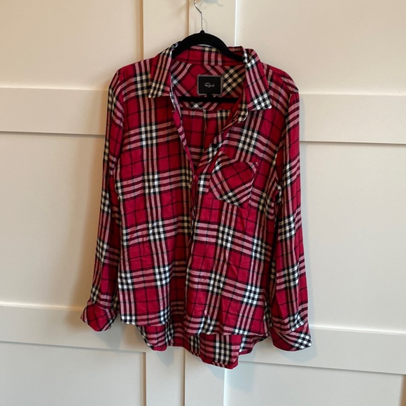 Rails flannel plaid button down - Picture 1 of 4